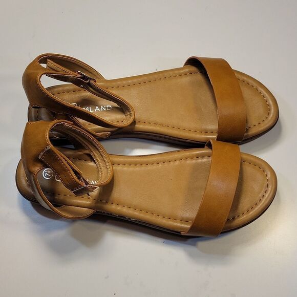 BRAND NEW HERSTYLE CARLI WOMEN"S OPEN TOE ANKLE STRAP PLASFORM LOW WEDGE - Picture 5 of 16